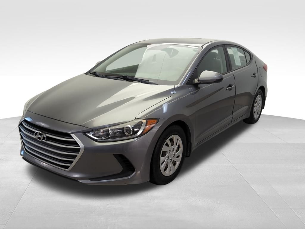 Machine Gray 2018 Hyundai Elantra Sedan Front-Wheel Drive 6-Speed Automatic
