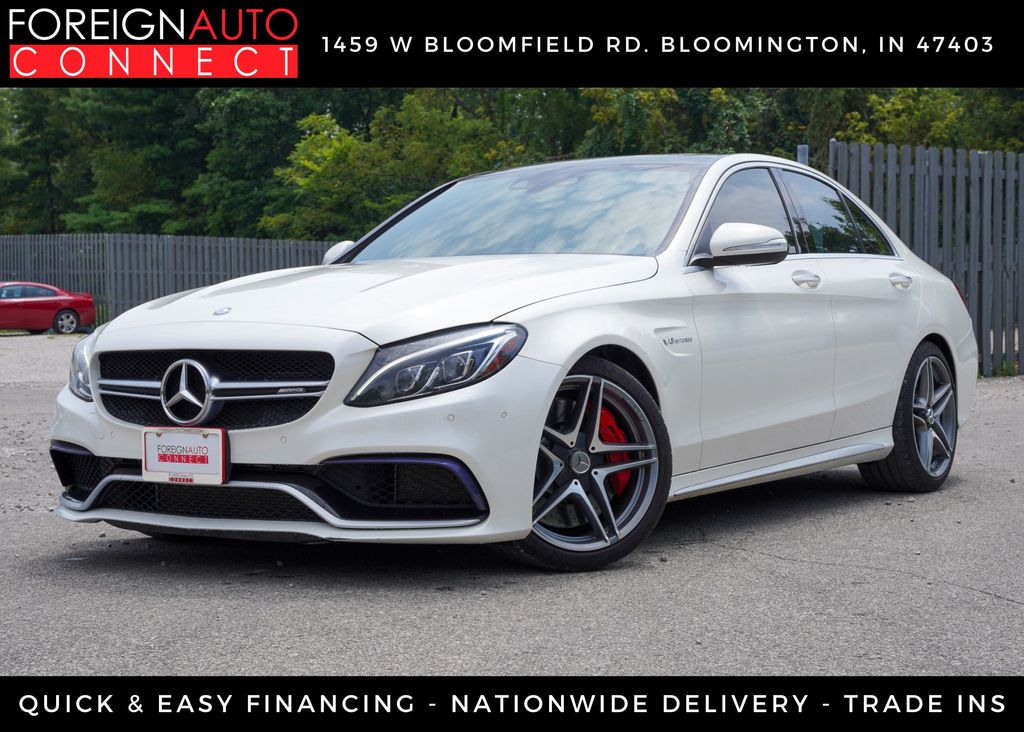2015 Mercedes-Benz C-Class C 63 S AMG Sedan