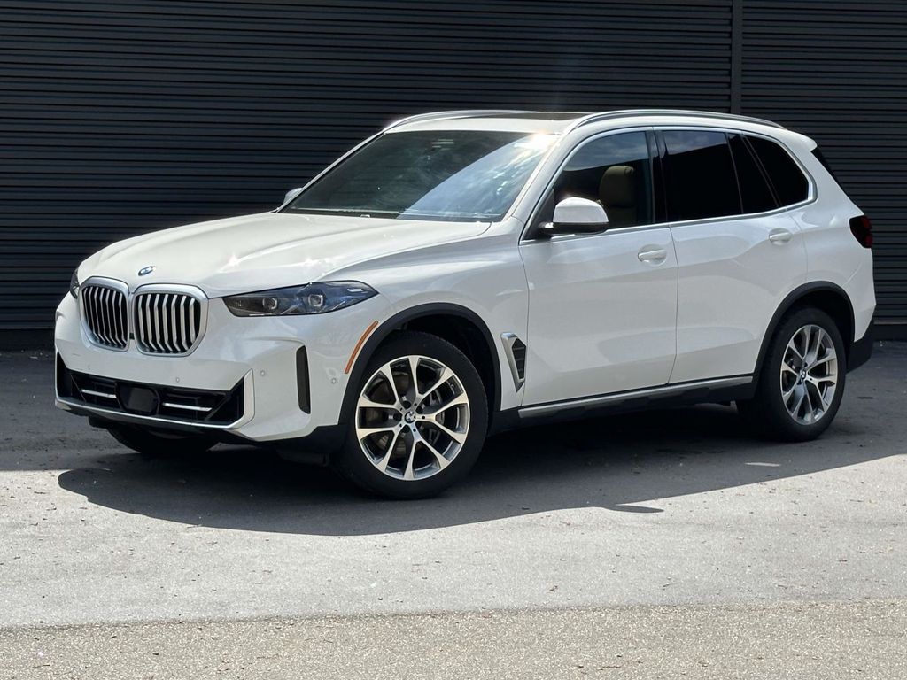 Alpine White 2025 BMW X5 xDrive40i AWD SUV / Crossover All-Wheel Drive 8-Speed Automatic