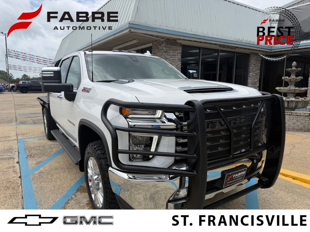Summit White 2023 Chevrolet Silverado 3500HD Pickup Truck Four-Wheel Drive Automatic