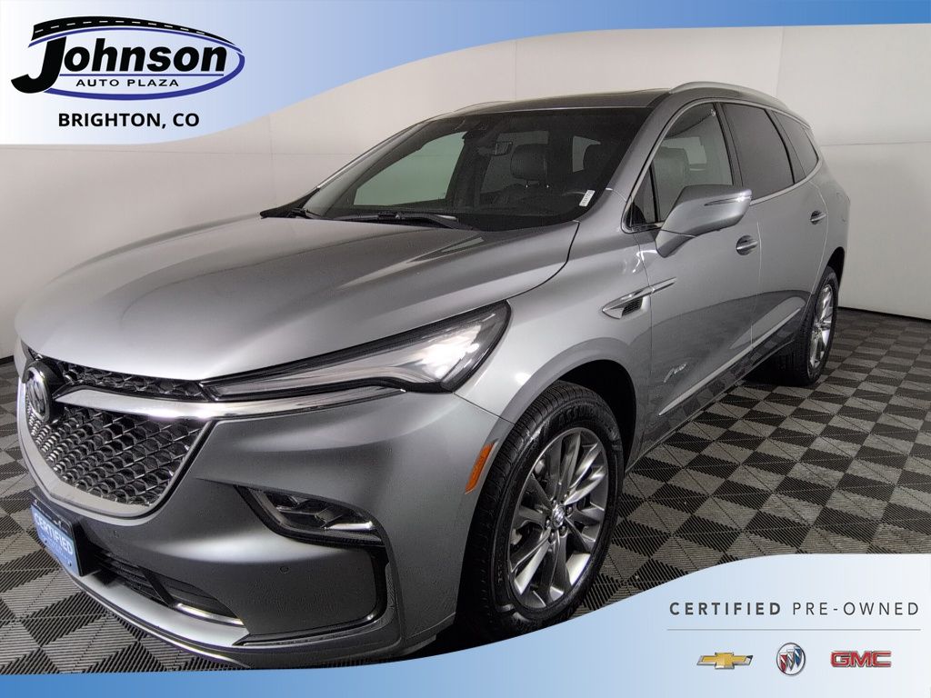 Moonstone Gray Metallic 2023 Buick Enclave Avenir AWD SUV / Crossover Four-Wheel Drive 9-Speed Automatic