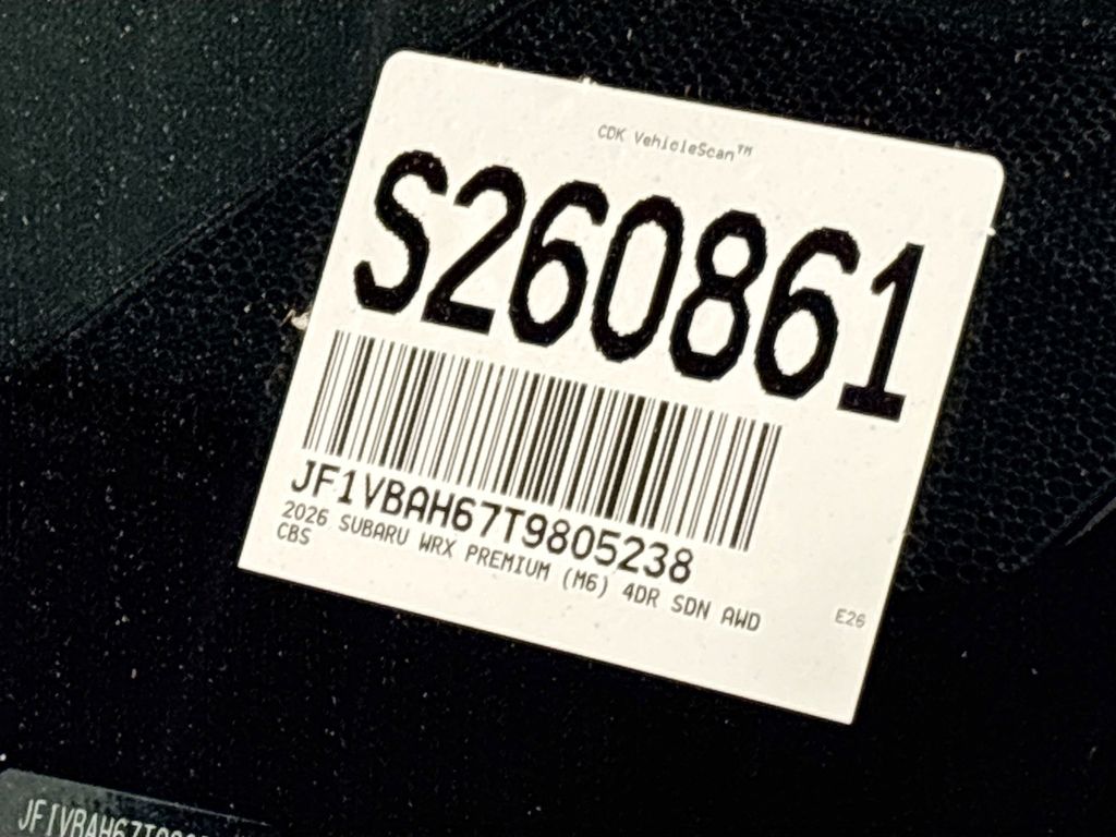 2026 Subaru WRX Premium