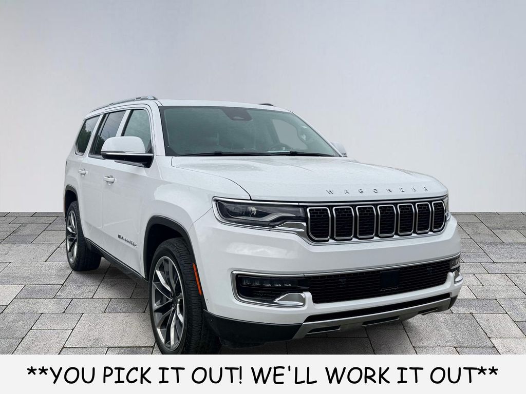 Bright White Clearcoat 2022 Jeep Wagoneer Series III 4WD SUV / Crossover Four-Wheel Drive 8-Speed Automatic