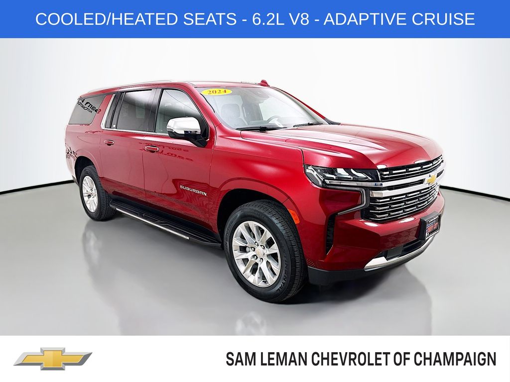 Radiant Red Tintcoat 2024 Chevrolet Suburban SUV / Crossover Four-Wheel Drive