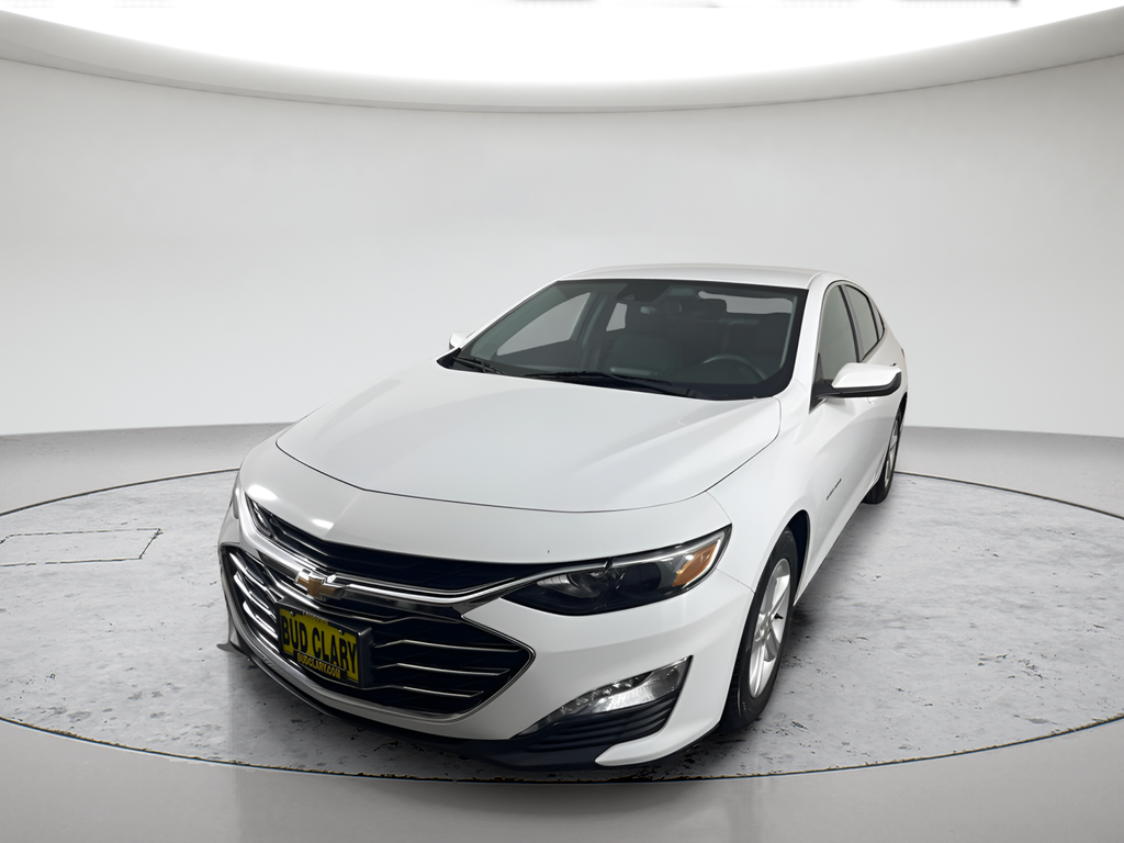 Summit White 2023 Chevrolet Malibu LT with 1LT FWD Sedan Front-Wheel Drive Continuously Variable Transmission