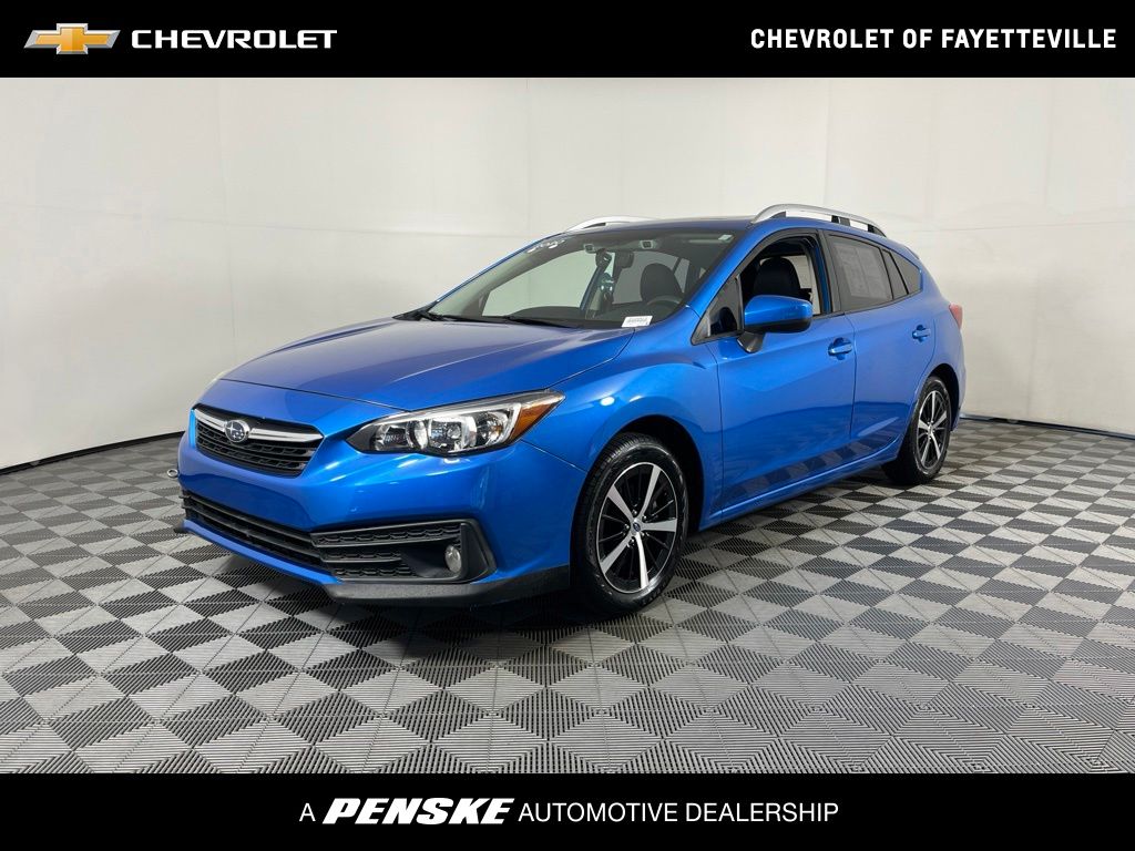 Ocean Blue Pearl 2020 Subaru Impreza Hatchback All-Wheel Drive Continuously Variable Transmission