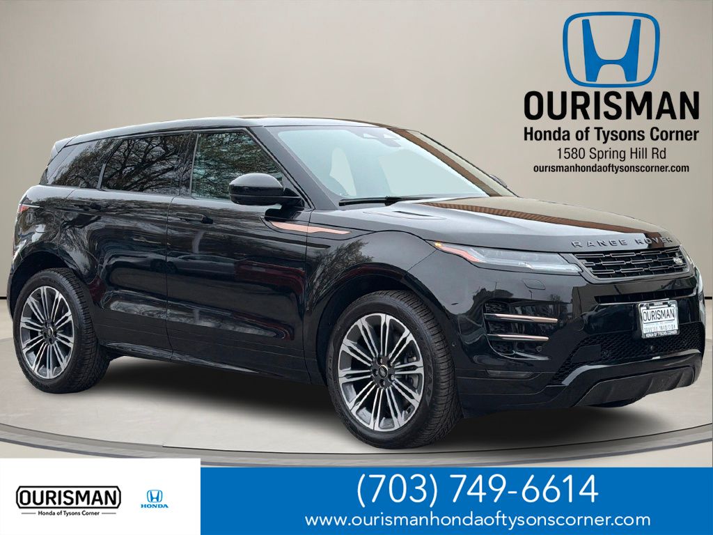 Santorini Black Metallic 2024 Land Rover Range Rover Evoque P250 Dynamic SE AWD SUV / Crossover All-Wheel Drive 9-Speed Automatic