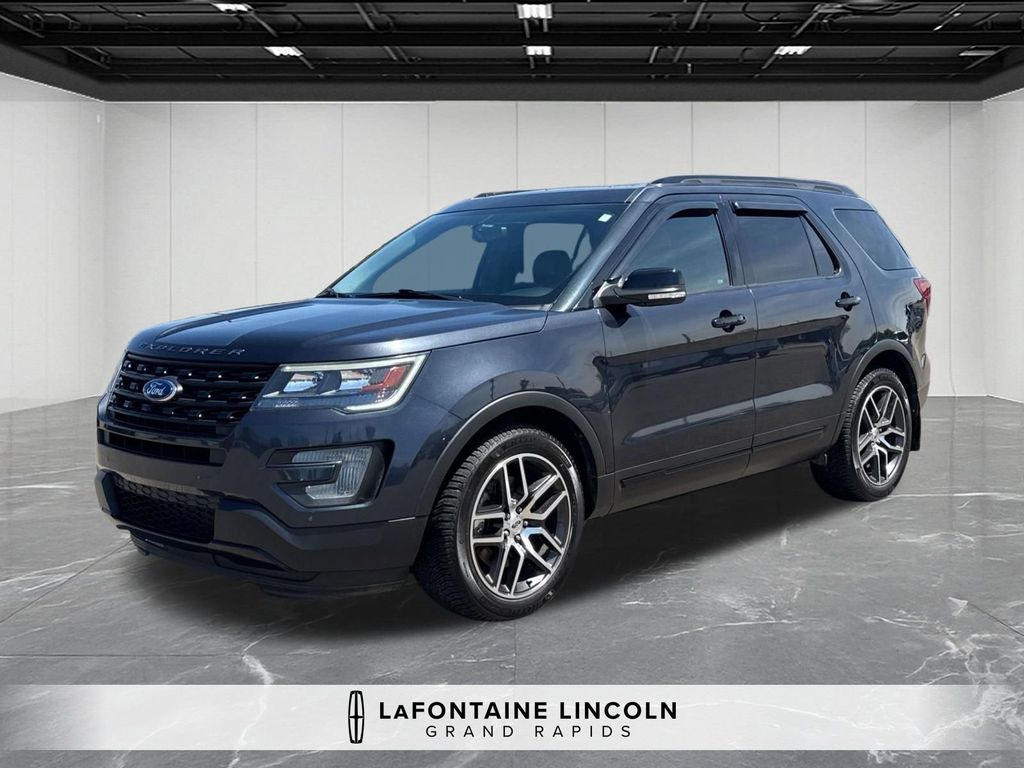 Smoked Quartz Metallic Tinted Clearcoat 2017 Ford Explorer Sport AWD SUV / Crossover All-Wheel Drive 6-Speed Automatic