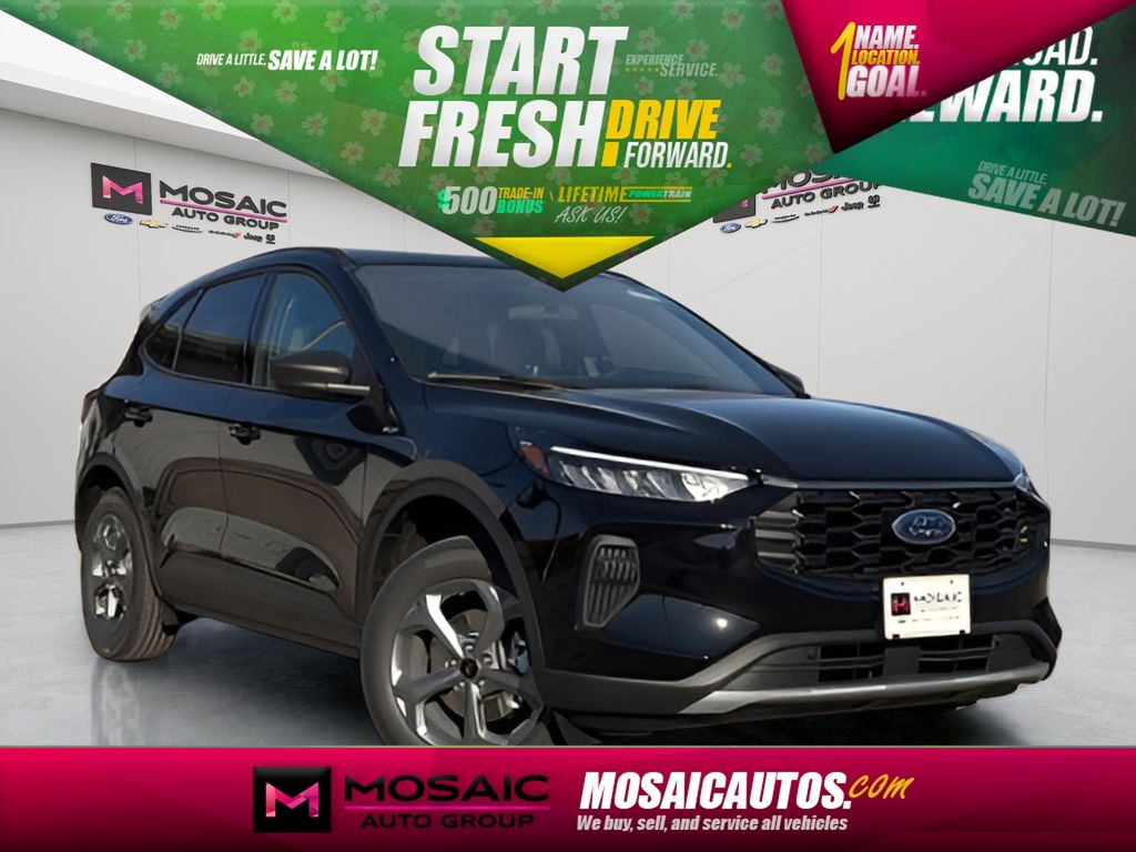 Agate Black Metallic 2026 Ford Escape ST-Line AWD SUV / Crossover All-Wheel Drive 8-Speed Automatic