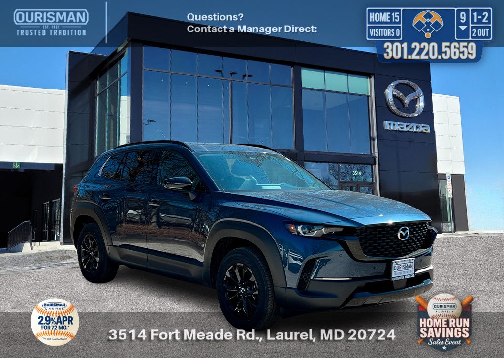 Blue Metallic 2026 Mazda CX-50 Hybrid Premium AWD SUV / Crossover All-Wheel Drive Continuously Variable Transmission