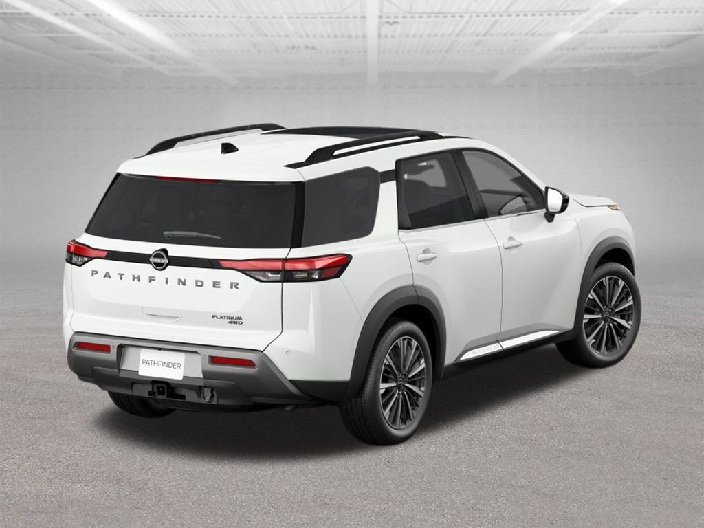 2026 Nissan Pathfinder Platinum White at John Sisson Motors