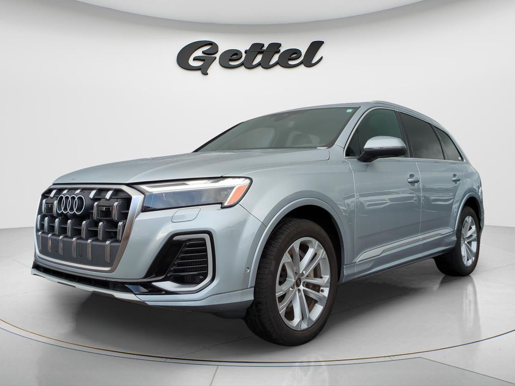 Satellite Silver Metallic 2025 Audi Q7 SUV / Crossover All-Wheel Drive 8-Speed Automatic