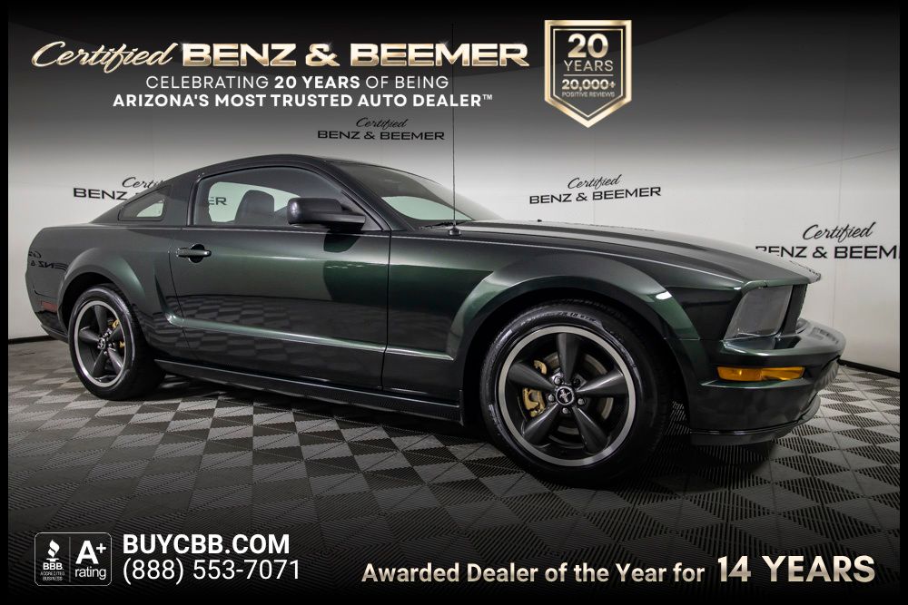 Green 2008 Ford Mustang Coupe  5-Speed Automatic