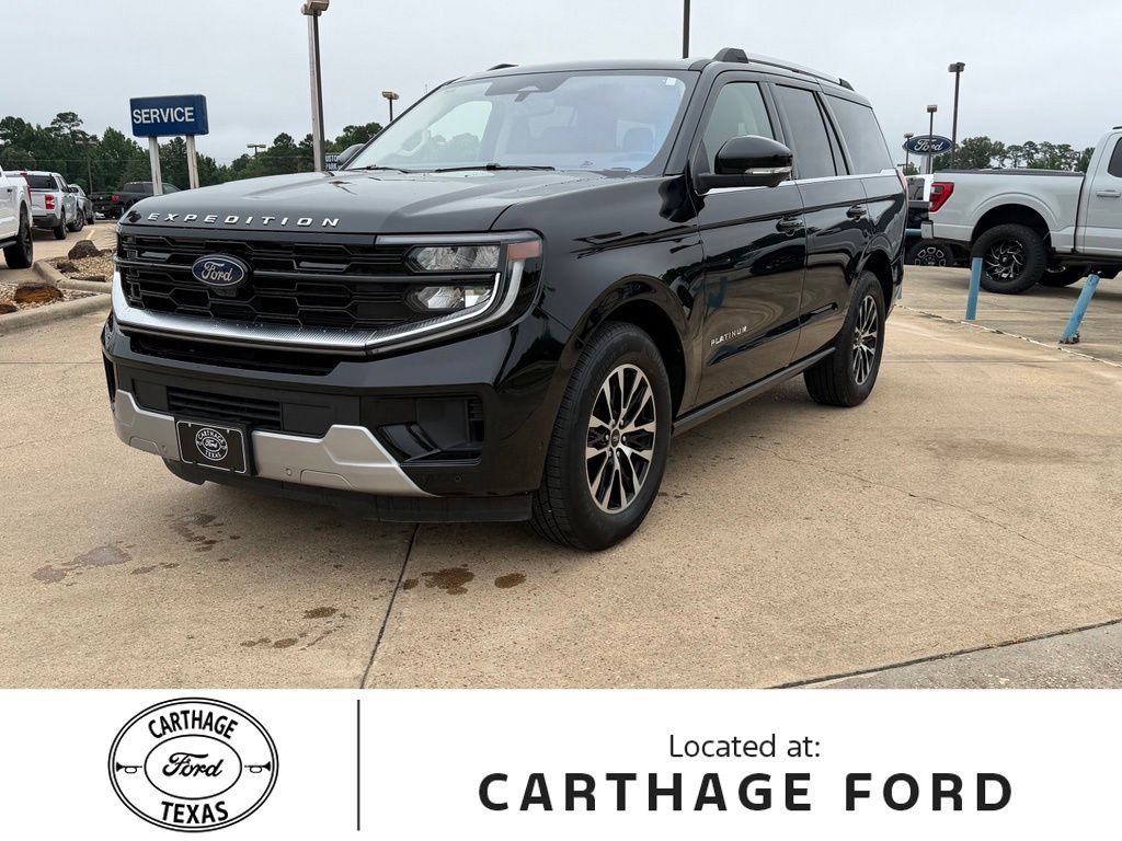 Black Metallic 2025 Ford Expedition SUV / Crossover Four-Wheel Drive Automatic