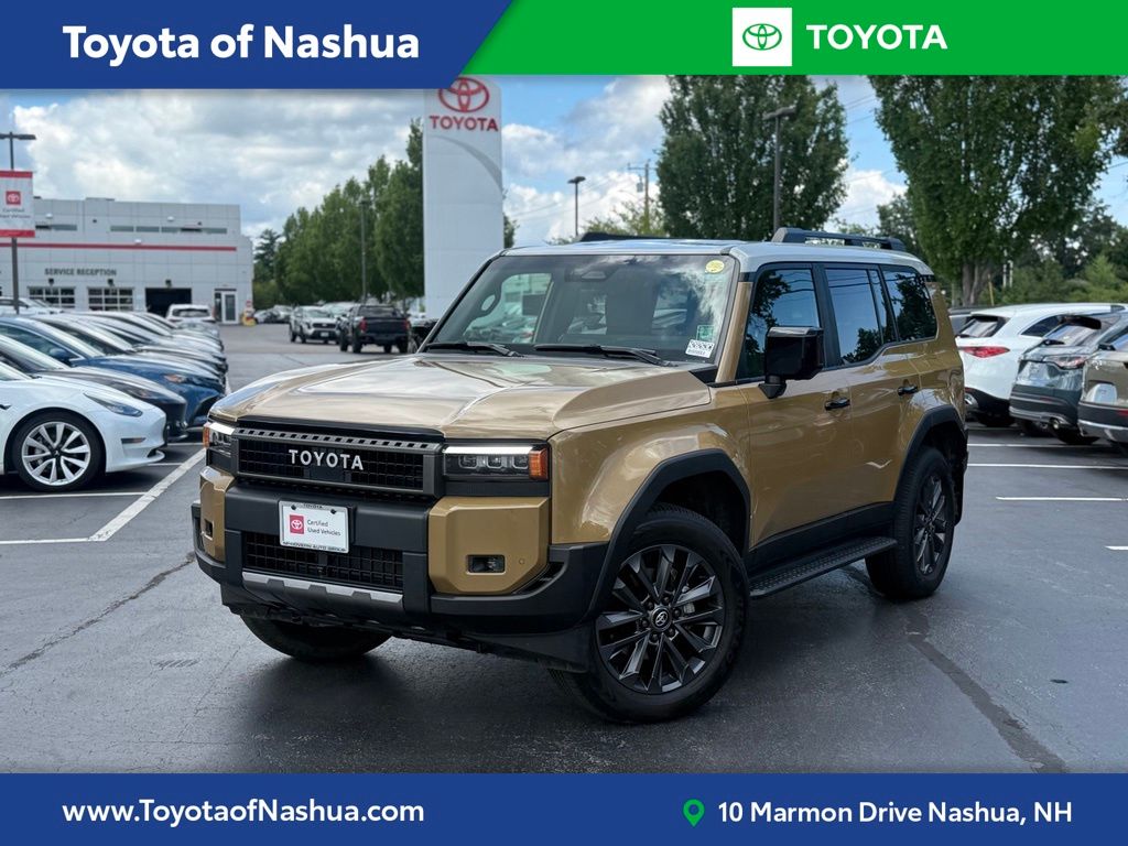 Trail Dust/Gray Scape 2024 Toyota Land Cruiser SUV / Crossover Four-Wheel Drive 8-Speed Automatic