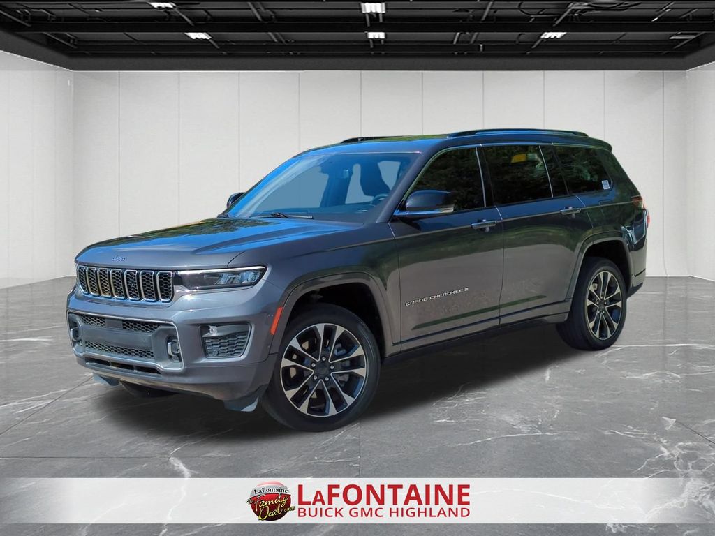 Gray Metallic 2022 Jeep Grand Cherokee L SUV / Crossover Four-Wheel Drive 8-Speed Automatic