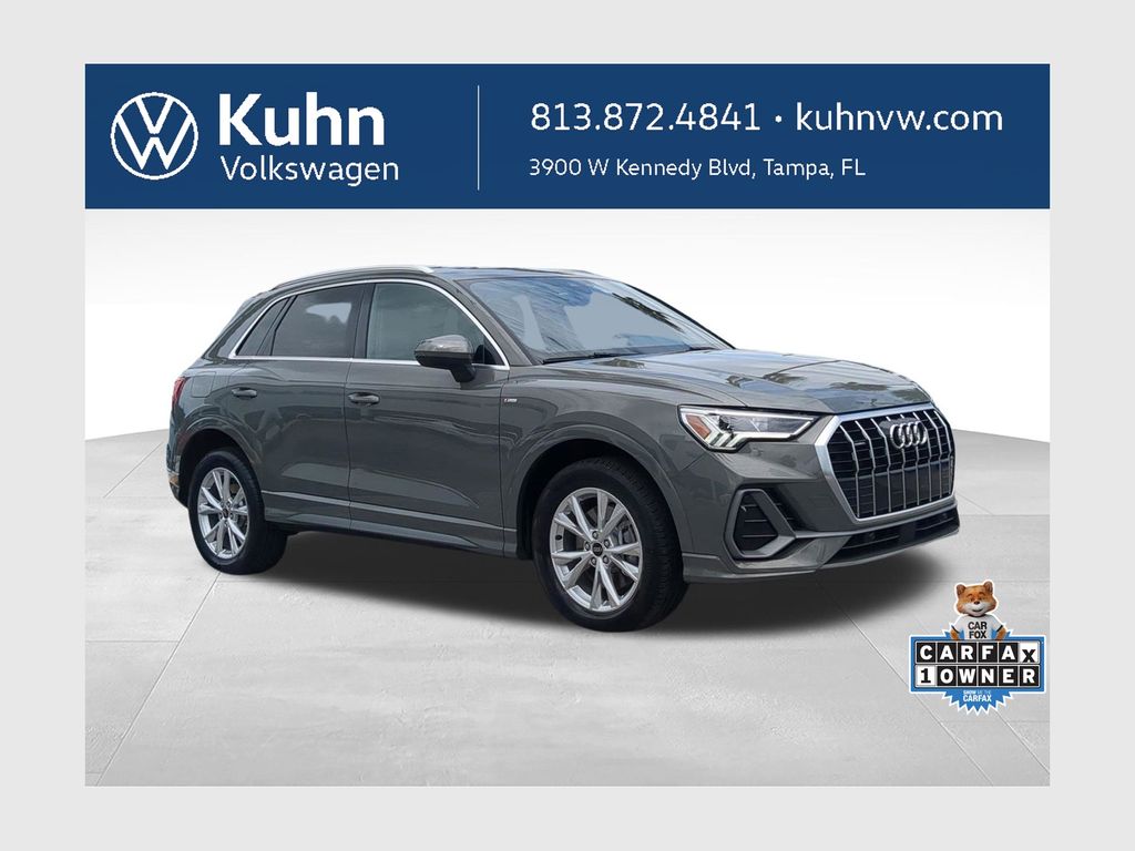 Chronos Gray Metallic 2024 Audi Q3 SUV / Crossover All-Wheel Drive 8-Speed Automatic