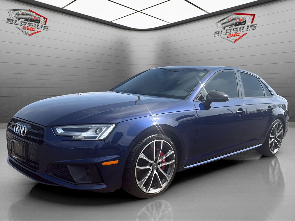 Navarra Blue Metallic 2019 Audi S4 3.0T quattro Prestige Sedan AWD Sedan All-Wheel Drive 8-Speed Automatic