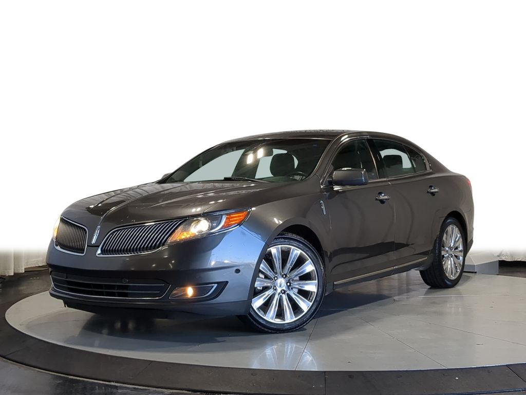 Gray (Magnetic) 2015 Lincoln MKS Sedan All-Wheel Drive 6-Speed Automatic