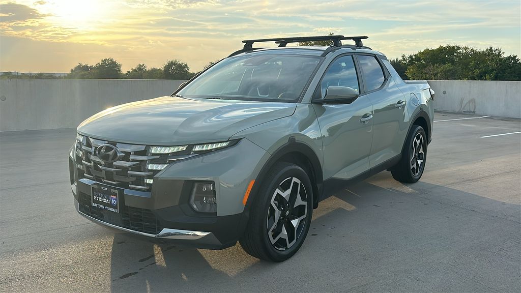 2023 Hyundai Santa Cruz Limited Green at Don McGill Toyota