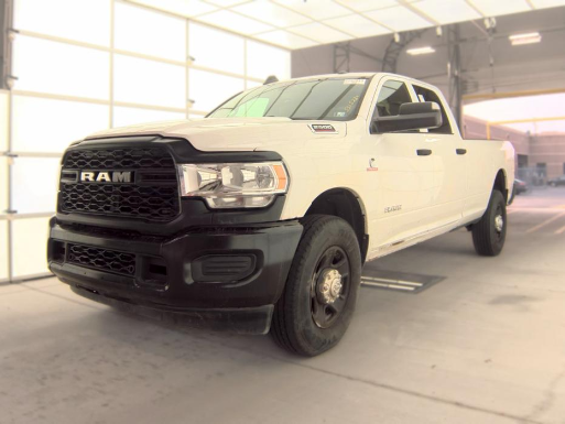 Bright White Clearcoat 2022 RAM 2500 Pickup Truck Four-Wheel Drive 6-Speed Automatic