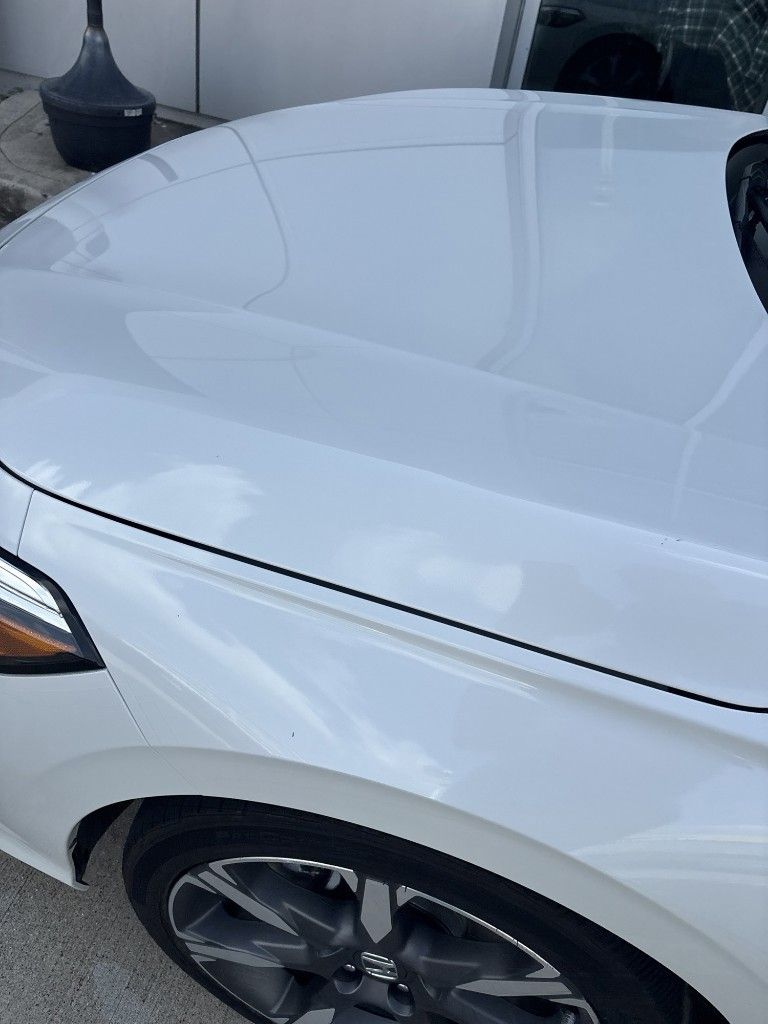 2025 Honda Civic Hybrid Sport Touring White at Classic Elite Chevrolet Sugar Land
