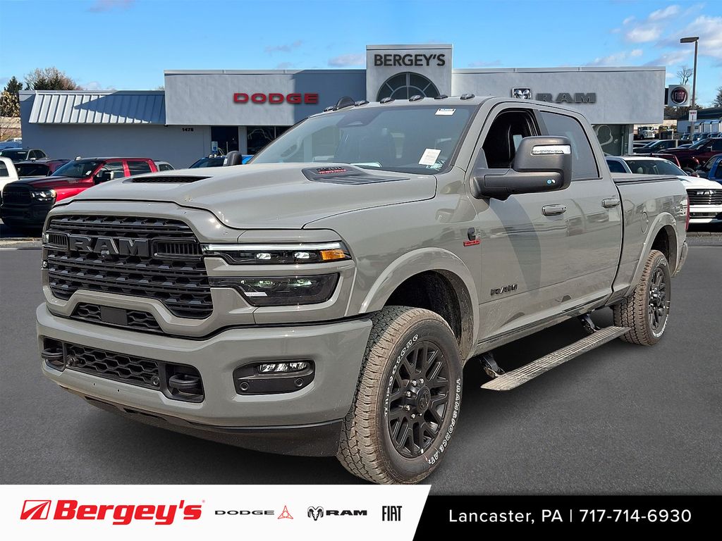 Ceramic Gray Clearcoat 2026 RAM 2500 Pickup Truck Four-Wheel Drive 8-Speed Automatic