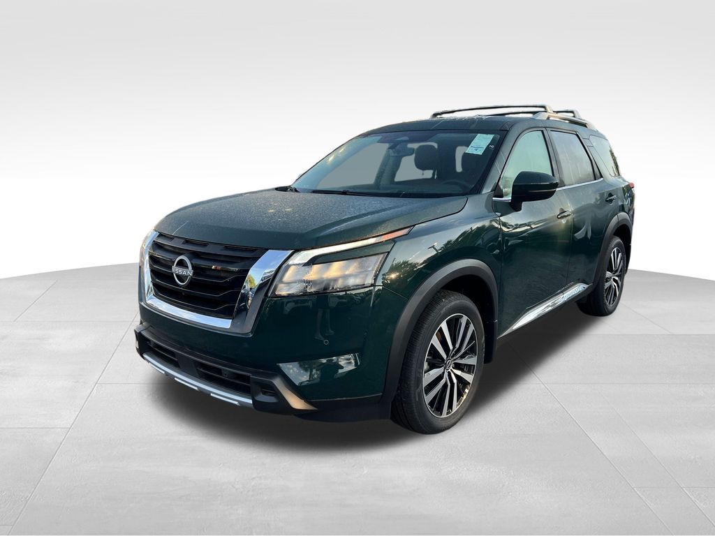2025 Obsidian Green Pearl Nissan Pathfinder Platinum 4X4 SUV