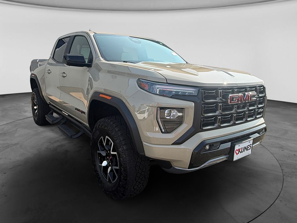 Desert Sand Metallic 2024 GMC Canyon Pickup Truck Four-Wheel Drive 8-Speed Automatic