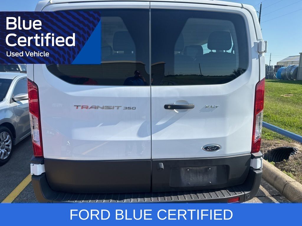 2023 Ford Transit-350 XLT White at North Houston Mitsubishi