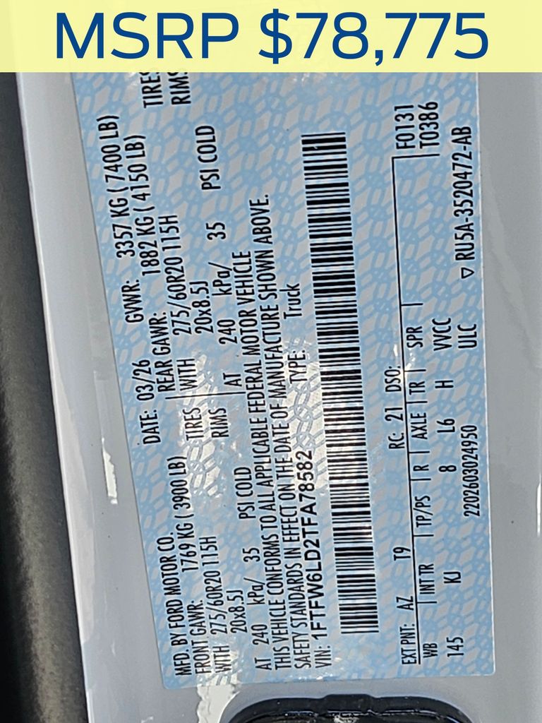 2026 Ford F-150 King Ranch White at Walterboro Ford