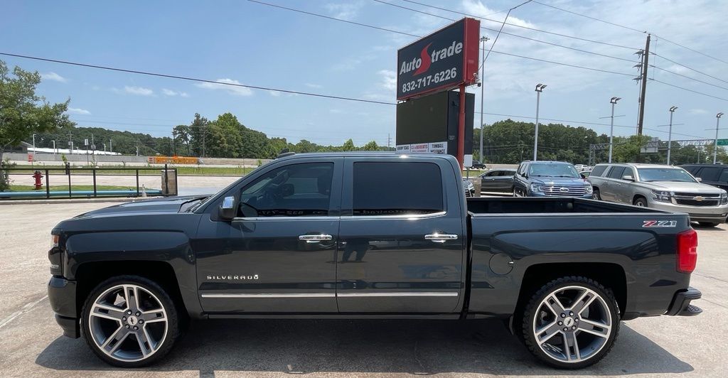 2017 Chevrolet Silverado 1500 LTZ Gray at Classic Elite Chevrolet Sugar Land