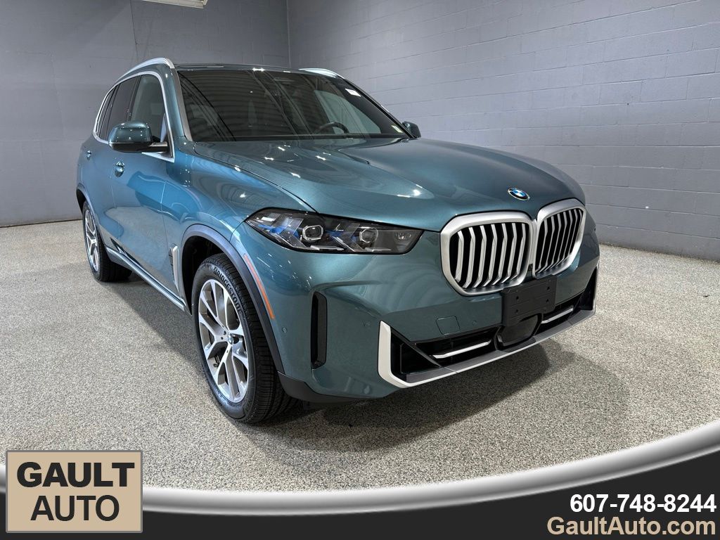 Blue Ridge Mountain Metallic 2024 BMW X5 SUV / Crossover All-Wheel Drive 8-Speed Automatic