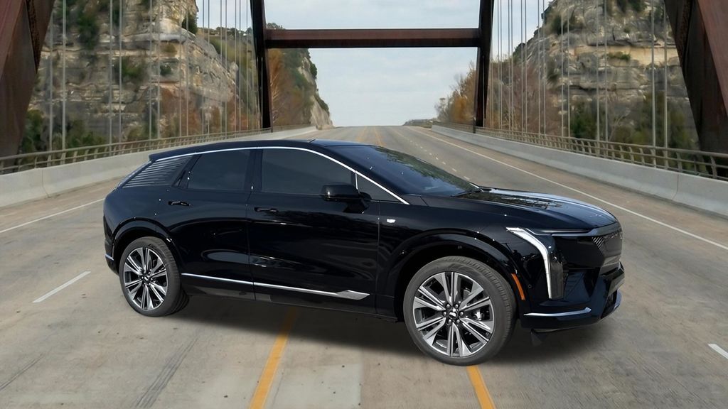 Raven Black 2026 Cadillac OPTIQ Premium Luxury RWD SUV / Crossover Rear-Wheel Drive 1-Speed Automatic