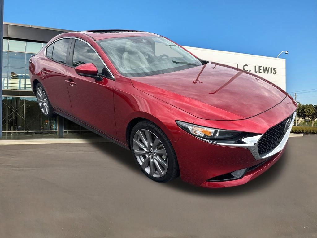 Soul Red Crystal Metallic 2021 Mazda MAZDA3 Sedan All-Wheel Drive 6-Speed Automatic