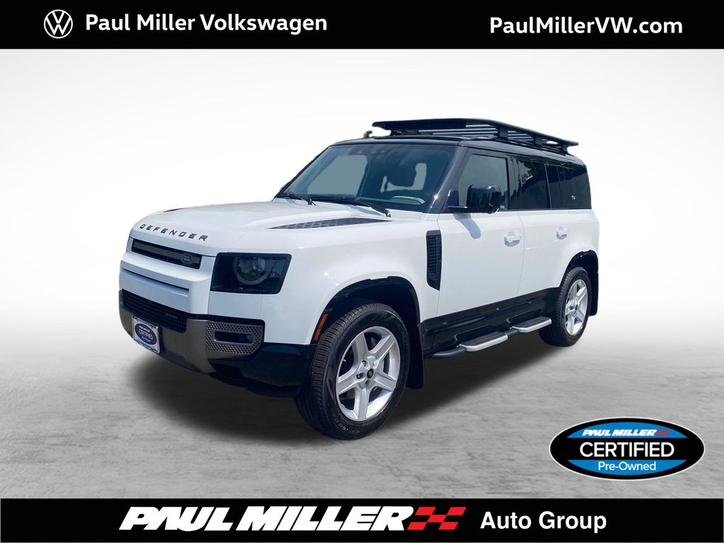 White 2023 Land Rover Defender SUV / Crossover All-Wheel Drive 8-Speed Automatic