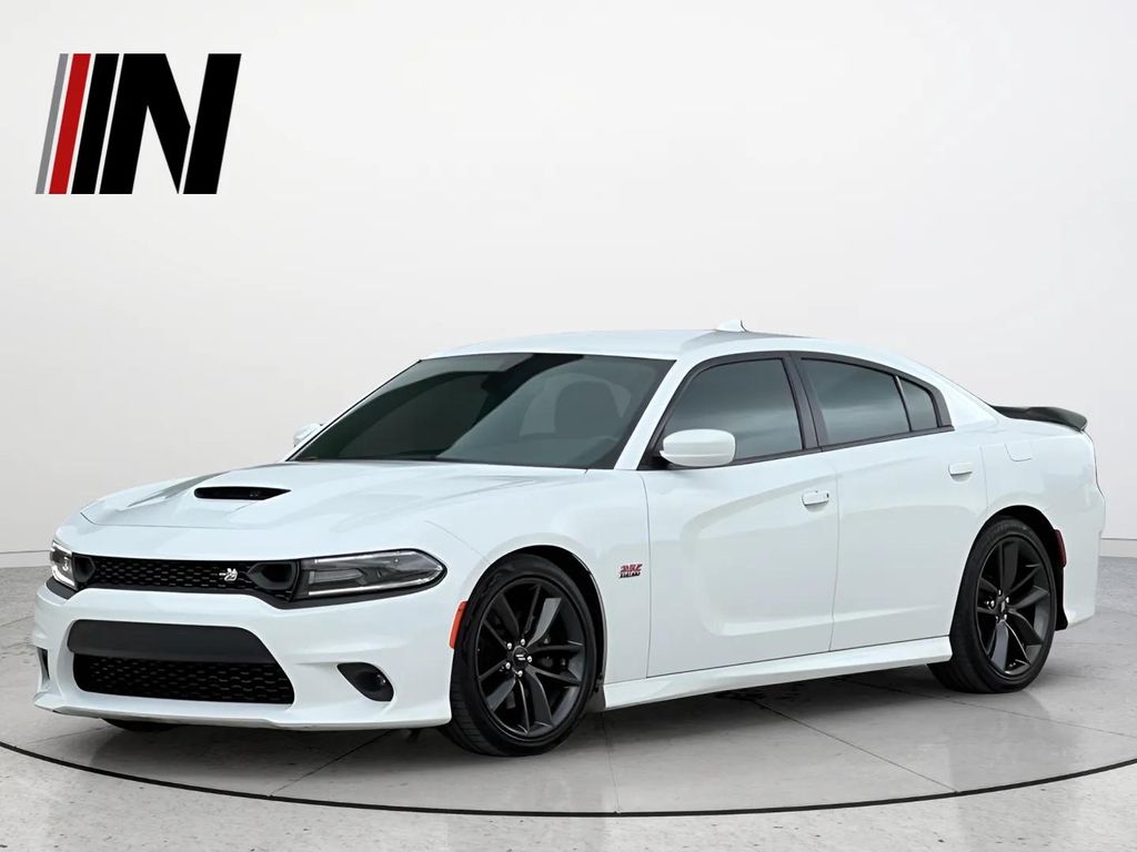 White Knuckle Clearcoat 2019 Dodge Charger Sedan Rear-Wheel Drive 8-Speed Automatic