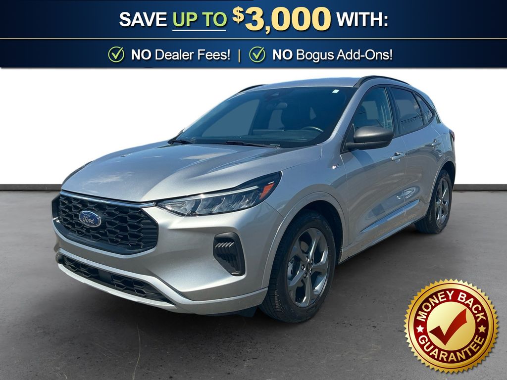 Silver Metallic 2023 Ford Escape SUV / Crossover Front-Wheel Drive 8-Speed Automatic