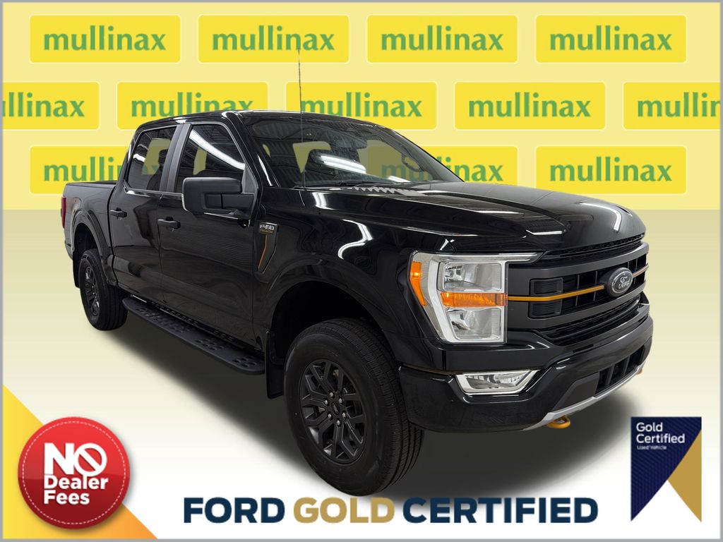 Black Metallic 2022 Ford F-150 Pickup Truck Four-Wheel Drive Automatic