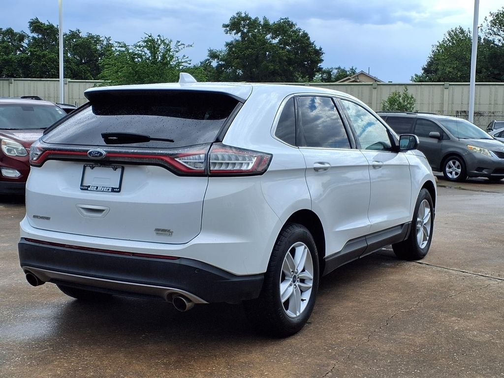 2015 Ford Edge SEL White at Autostrade