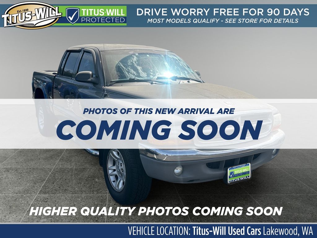 Gray (Graphite Metallic) 2004 Dodge Dakota SLT Quad Cab 4WD Pickup Truck Four-Wheel Drive 5-Speed Automatic