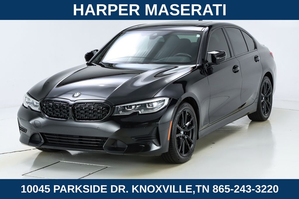 Black Sapphire Metallic 2021 BMW 3 Series 330i RWD Sedan Rear-Wheel Drive 8-Speed Automatic
