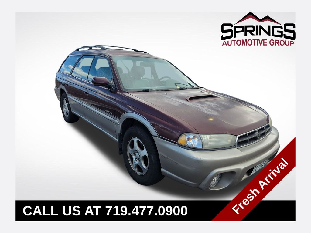 Rio Red 1999 Subaru Legacy Outback Wagon AWD Wagon All-Wheel Drive 4-Speed Automatic