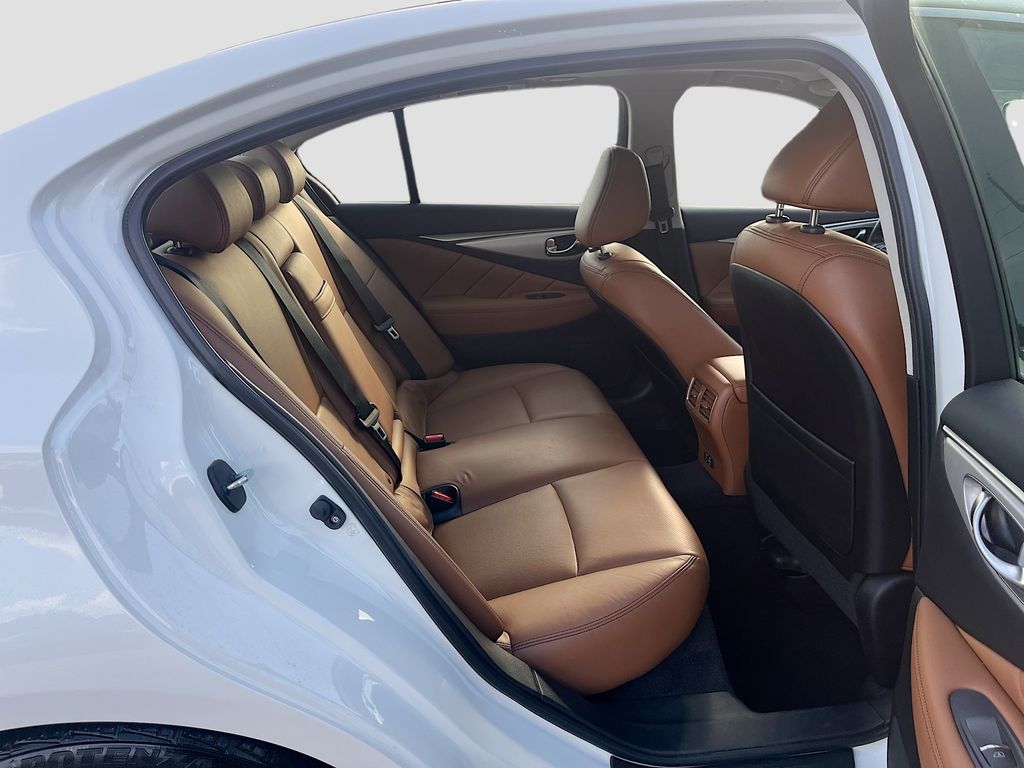 2024 INFINITI Q50 LUXE White at AutoSavvy Houston Southwest