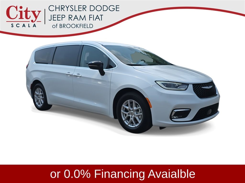 Bright White Clearcoat 2024 Chrysler Pacifica Minivan Front-Wheel Drive 9-Speed Automatic
