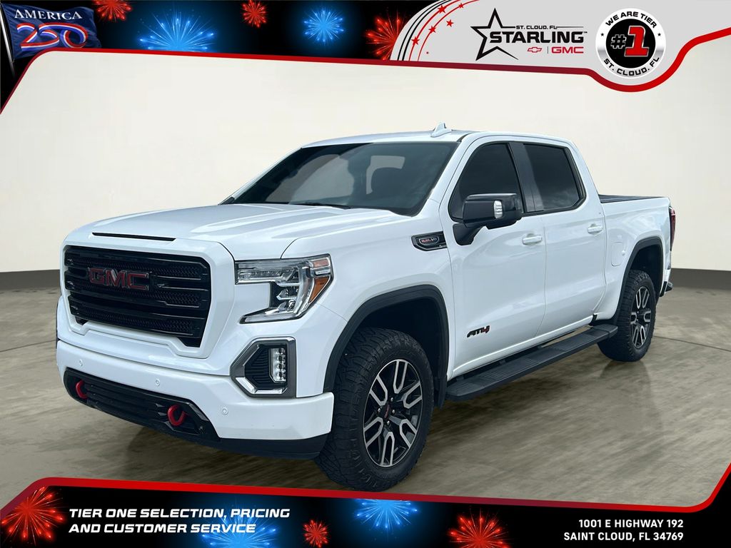 Summit White 2020 GMC Sierra 1500 Pickup Truck Four-Wheel Drive Automatic