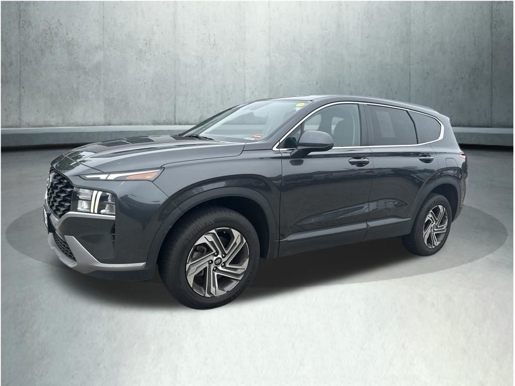 Portofino Gray 2022 Hyundai Santa Fe SUV / Crossover All-Wheel Drive 8-Speed Automatic