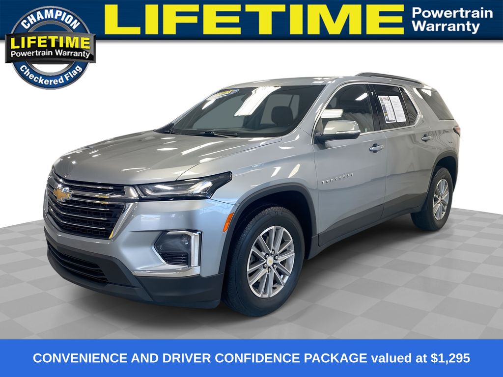 Sterling Gray Metallic 2023 Chevrolet Traverse SUV / Crossover Front-Wheel Drive 9-Speed Automatic