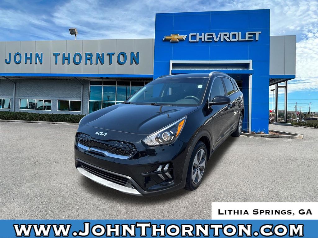 Aurora Black Pearl 2022 Kia Niro LX FWD SUV / Crossover Front-Wheel Drive 6-Speed Automatic