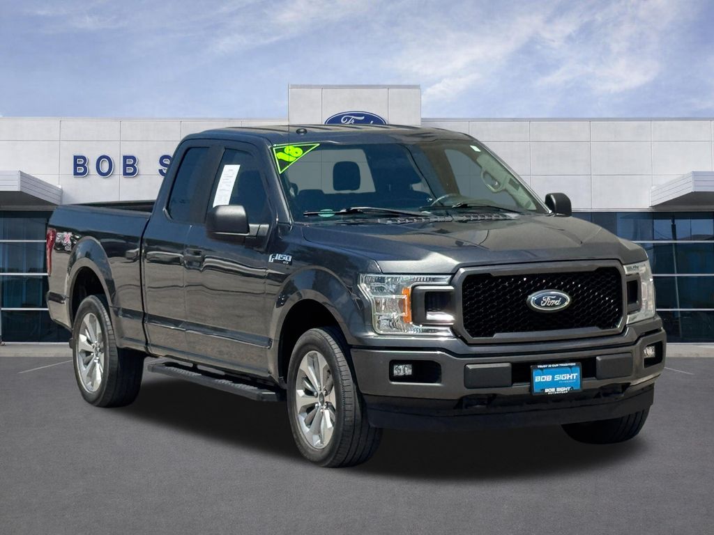 Used 2018 Ford F-150 XL with VIN 1FTEX1EP2JFC01328 for sale in Kansas City
